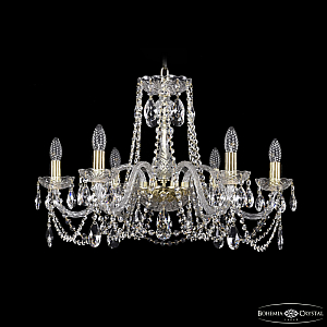 Подвесная люстра Bohemia Ivele Crystal 1402/6/240 G