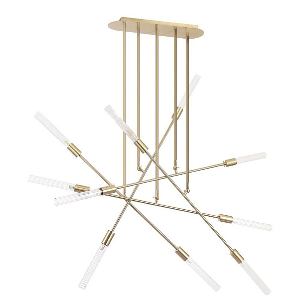 Подвесная люстра Crystal Lux Dia PL10