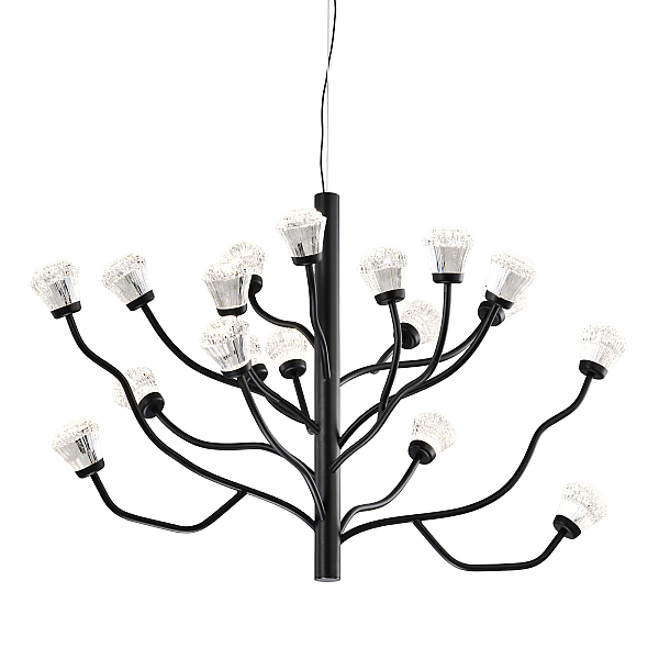 Подвесная люстра Delight Collection P0550-18A black