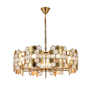 Подвесная люстра Indigo Delizia 12047/8P Brass V000572