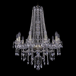 Подвесная люстра Bohemia Ivele Crystal 1415/10/220/h-85 G