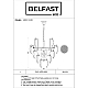 Подвесная люстра Belfast Dublin 6002-500 CH WH