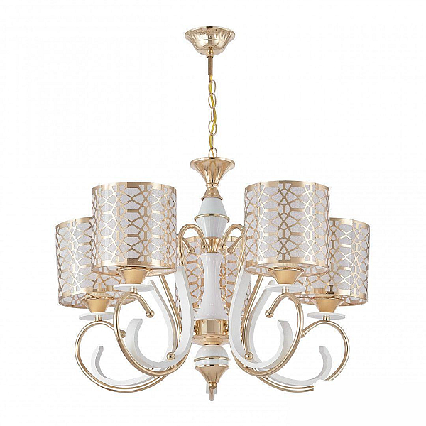 Подвесная люстра Arte Milano Florentia-1237 301237/5 Wh/Gd