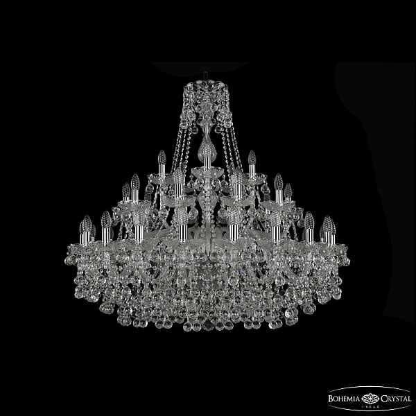 Подвесная люстра Bohemia Ivele Crystal 1409/20+10+5/360 Ni