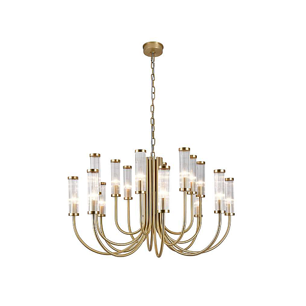 Подвесная люстра Newport 4558+4+4/C brass М0072096