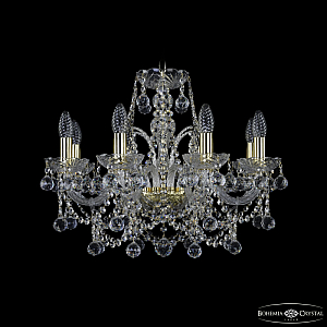 Подвесная люстра Bohemia Ivele Crystal 1411/8/195 G Balls