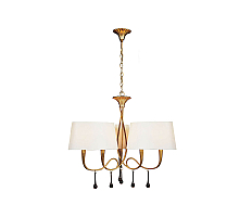 Подвесная люстра Mantra Paola Painted Gold 3540