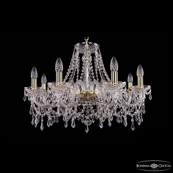 Подвесная люстра Bohemia Ivele Crystal 1403/8/240 G
