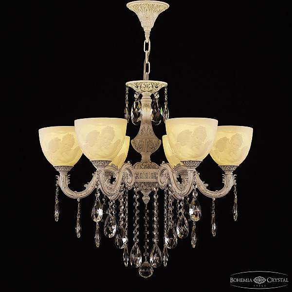 Подвесная люстра Bohemia Ivele Crystal AL79101/6/175 B WMN P1 U Angel