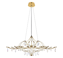 Подвесная люстра Loft IT Mira 10587/1000 Gold Asfour