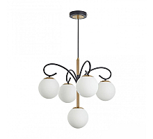 Подвесная люстра Arte Milano Neapolis 273808/4+1 BK/GD