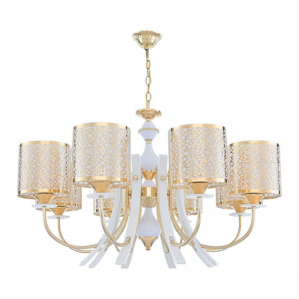 Подвесная люстра Arte Milano Florentia-6067 306067/8 Wh/Gd