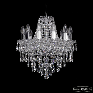 Подвесная люстра Bohemia Ivele Crystal 1415/12/141 Ni