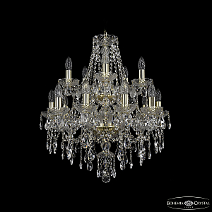 Подвесная люстра Bohemia Ivele Crystal 1415/10+5/200/2d G
