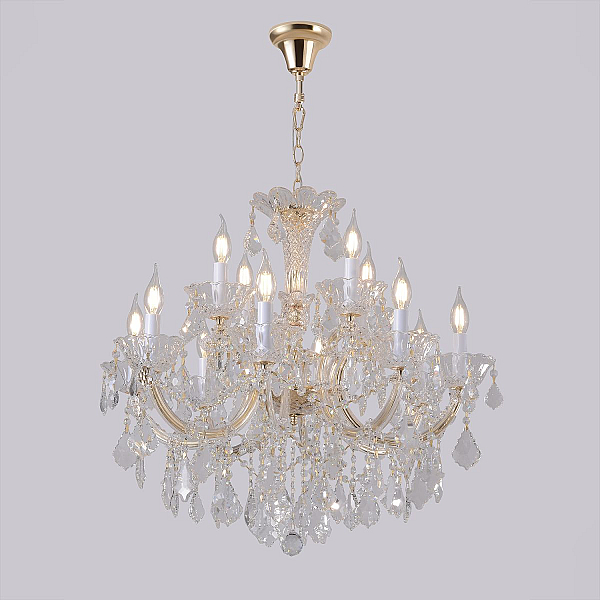 Подвесная люстра Crystal Lux CRISTELLE SP8+4 GOLD