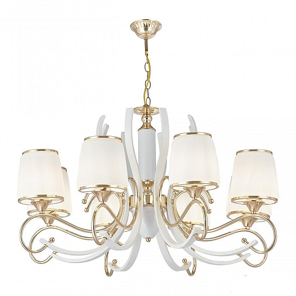 Подвесная люстра Arte Milano Florentia-3857 303857/8 Wh/Gd