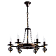 Подвесная люстра Arte Lamp Cartwheel A4550LM-6CK