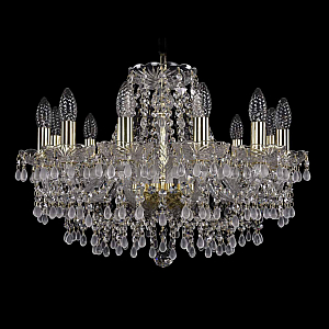 Подвесная люстра Bohemia Ivele Crystal 1410/12/195 G V0300