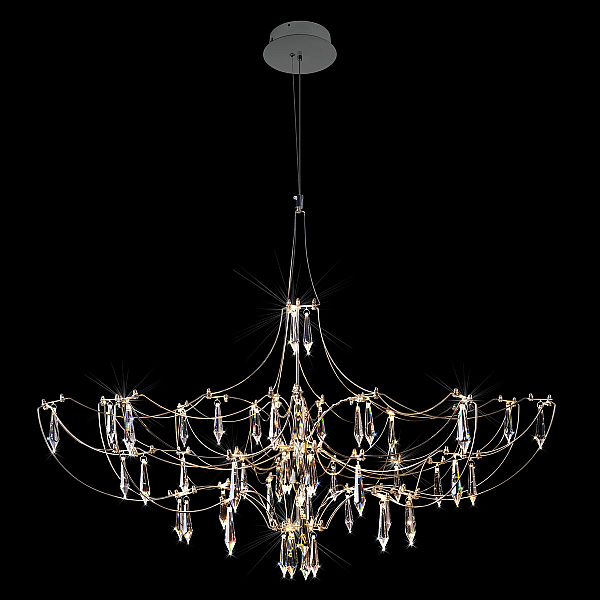 Подвесная люстра Loft IT Mira 10589/900 Silver Asfour