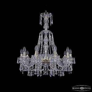 Подвесная люстра Bohemia Ivele Crystal 1403/10/240/XL-75 G