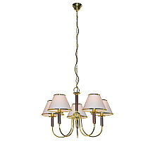 Подвесная люстра Arte Lamp Catrin A3545LM-5GO