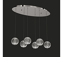 Подвесная люстра DeLight Collection Elliot Diamante MD20001012-6A chrome