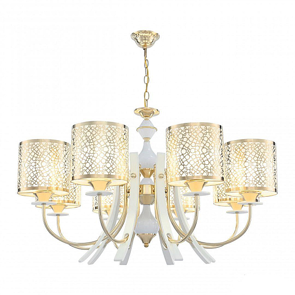 Подвесная люстра Arte Milano Florentia-6067 306067/8 Wh/Gd