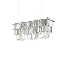 Подвесная люстра Ideal Lux Martinez SP6 Cromo 166322