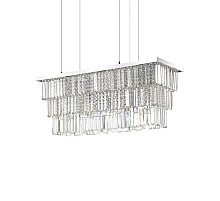 Подвесная люстра Ideal Lux Martinez SP6 Cromo 166322