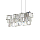 Подвесная люстра Ideal Lux Martinez SP6 Cromo 166322