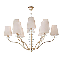 Подвесная люстра Crystal Lux ARMANDO SP6+6 GOLD