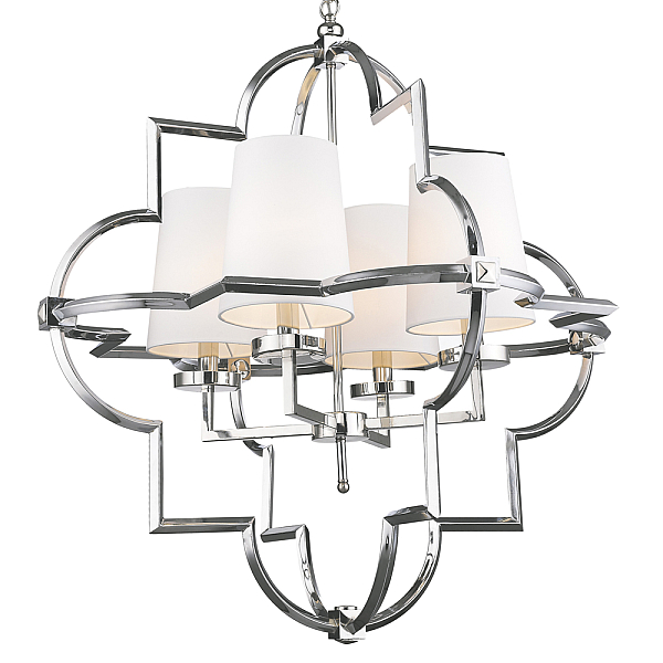 Подвесная люстра Delight Collection Mandeville KM0728P-4L nickel