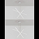 Подвесная люстра Natali Kovaltseva Line LED LAMPS 81106/3C