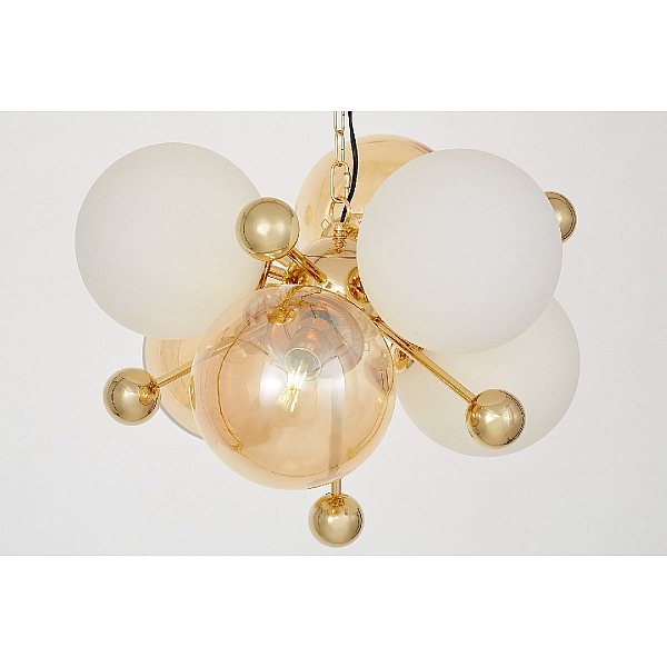 Подвесная люстра Lumina Deco Afrodis LDP 1138-6 GD