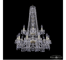 Подвесная люстра Bohemia Ivele Crystal 1403/10+5/240/h-92/2d G