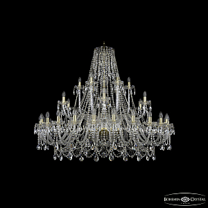 Подвесная люстра Bohemia Ivele Crystal 1411/24+6+6/530 G