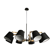 Подвесная люстра Arte Lamp Pinocchio A5700LM-8BK