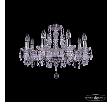 Подвесная люстра Bohemia Ivele Crystal 1410/8/195 Ni V0300