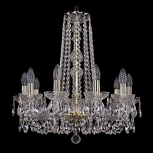 Подвесная люстра Bohemia Ivele Crystal 1402/10/195/h-58 G