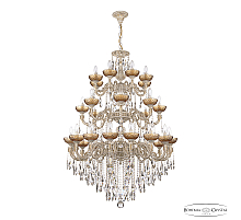 Подвесная люстра Bohemia Ivele Crystal AL79101/16+8+8/300/3d B WMG P Amber/M-1F