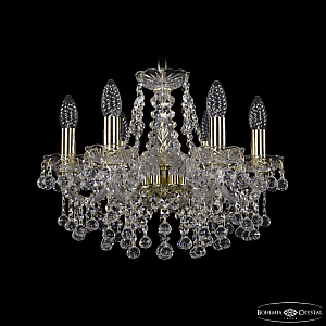 Подвесная люстра Bohemia Ivele Crystal 1409/6/141 G
