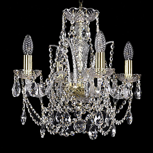 Подвесная люстра Bohemia Ivele Crystal 1411/4/141 G