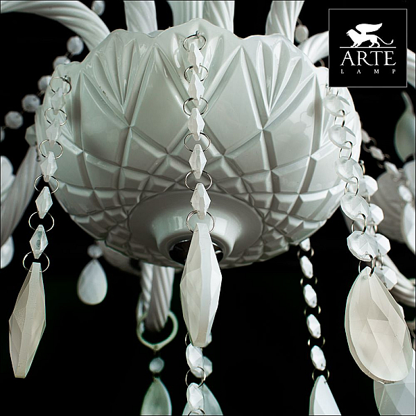 Подвесная люстра Arte Lamp Teatro A3964LM-8WH