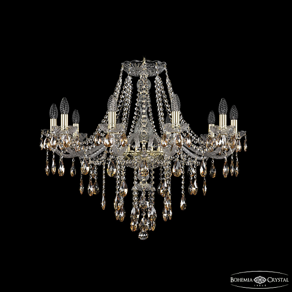 Подвесная люстра Bohemia Ivele Crystal 1415/10/300 G K721