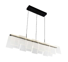 Подвесная люстра LED4U L7709-970 BK