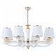Подвесная люстра Arte Milano Florentia-2457 302457/8 Wh/Gd