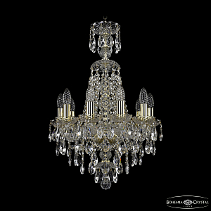 Подвесная люстра Bohemia Ivele Crystal 1415/10/141/XL-66 G