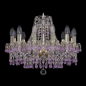 Подвесная люстра Bohemia Ivele Crystal 1410/12/160 G V7010