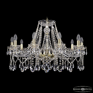 Подвесная люстра Bohemia Ivele Crystal 1413/10/300 G