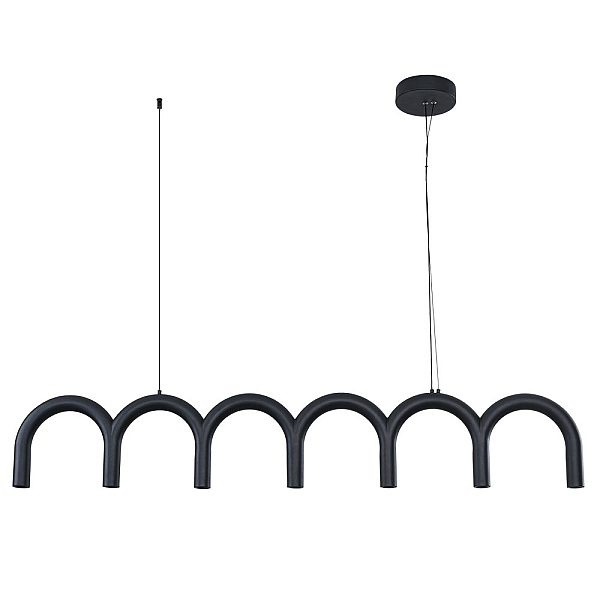 Подвесной светодиодный светильник Arte Lamp Warhol A3258SP-45BK